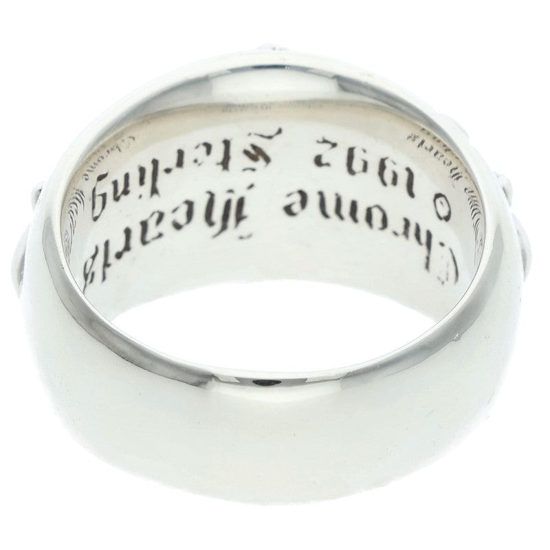 Chrome Hearts Floral Cross Silver Ring Size 21.5