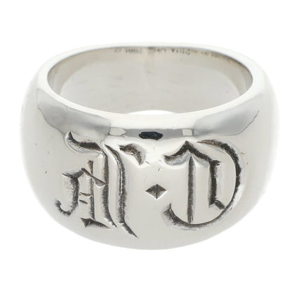 Chrome Hearts SEAL STAMP Sterling Silver Ring Size ONE SIZE
