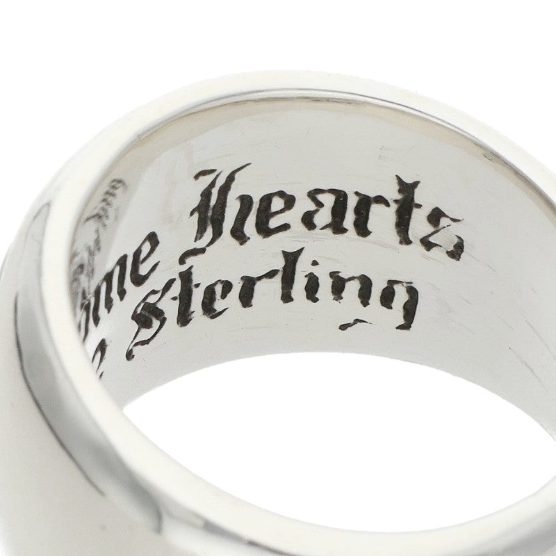 Chrome Hearts SEAL STAMP Sterling Silver Ring Size ONE SIZE