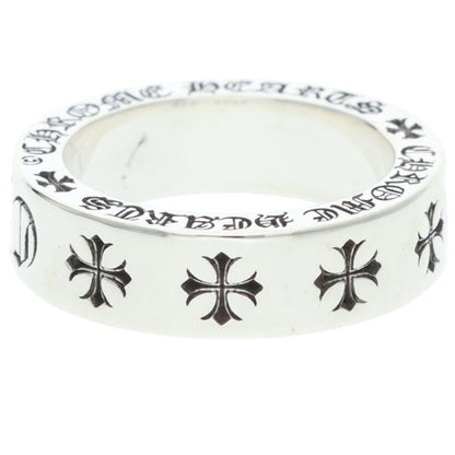 Chrome Hearts 6mm Spacer Forever 925 Silver Ring Size 11.5