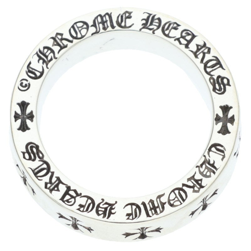 Chrome Hearts 6mm Spacer Forever 925 Silver Ring Size 11.5