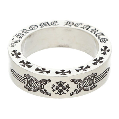 Chrome Hearts 6mm Spacer Dagger Silver Ring Size US 4.5