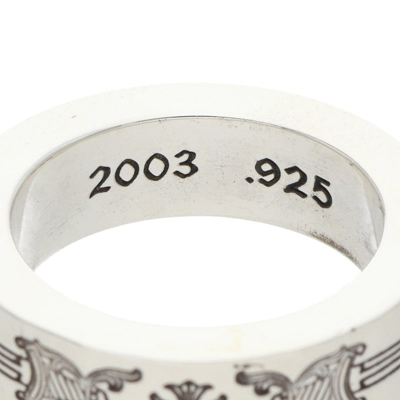 Chrome Hearts 6mm Spacer Dagger Silver Ring Size US 4.5