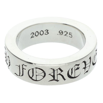 Chrome Hearts 6mm Spacer Forever Silver Ring Size ONE SIZE