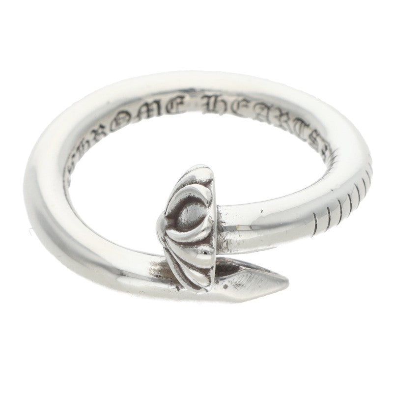 Chrome Hearts NAIL CRSBALL 925 Silver Ring Size ONE SIZE