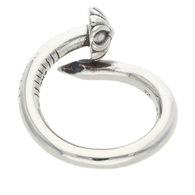 Chrome Hearts NAIL CRSBALL 925 Silver Ring Size ONE SIZE