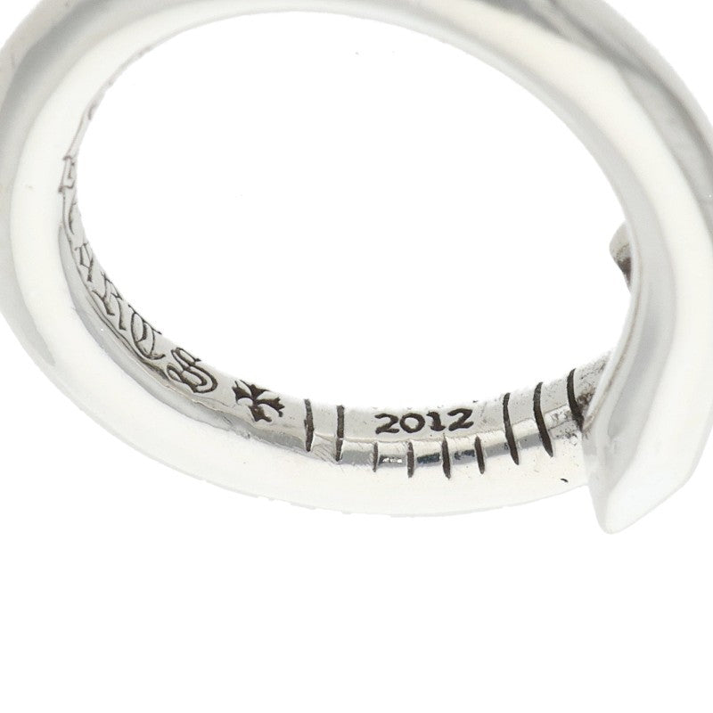 Chrome Hearts NAIL CRSBALL 925 Silver Ring Size ONE SIZE