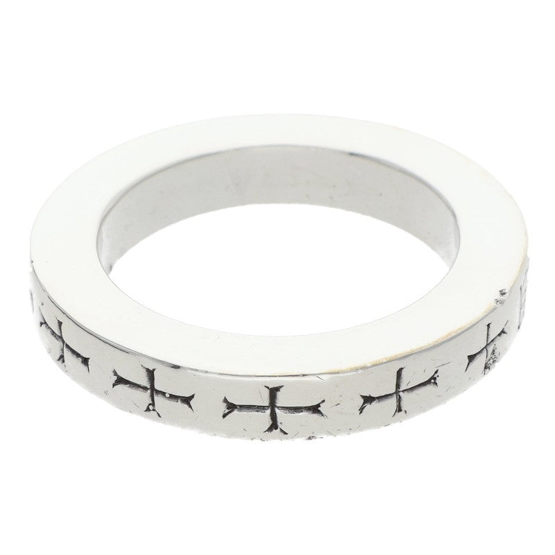 Chrome Hearts 3mm SPACER FUCKYOU Silver Ring Size ONE SIZE
