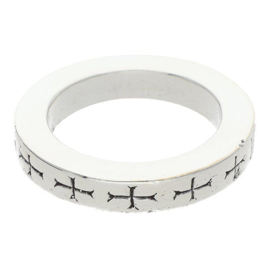 Chrome Hearts 3mm SPACER FUCKYOU Silver Ring Size ONE SIZE