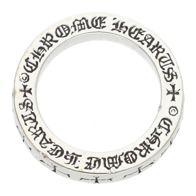 Chrome Hearts 3mm SPACER FUCKYOU Silver Ring Size ONE SIZE