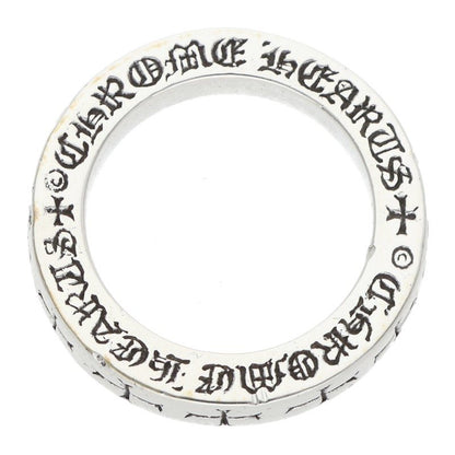 Chrome Hearts 3mm SPACER FUCKYOU Silver Ring Size ONE SIZE