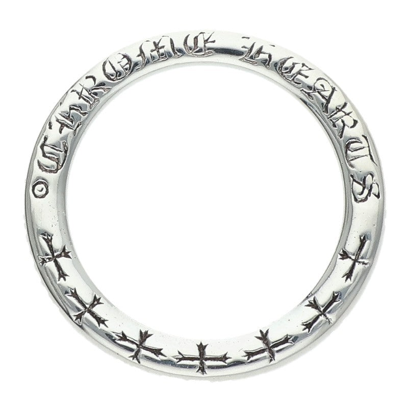 Chrome Hearts NTFL Silver Ring Size 10.5