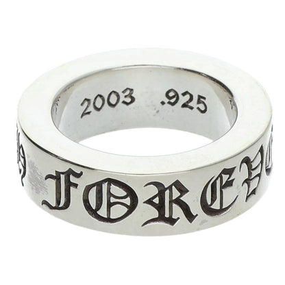 Chrome Hearts 6mm SPACER FOREVER Silver Ring Size ONE SIZE