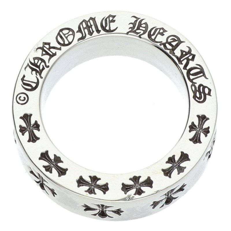 Chrome Hearts 6mm SPACER FOREVER Silver Ring Size ONE SIZE