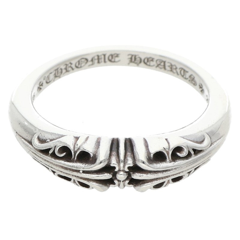 Chrome Hearts BABY CLSC K&T Silver Ring Size 12.5