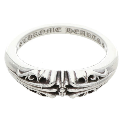 Chrome Hearts BABY CLSC K&T Silver Ring Size 12.5