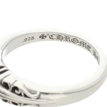Chrome Hearts BABY CLSC K&T Silver Ring Size 12.5
