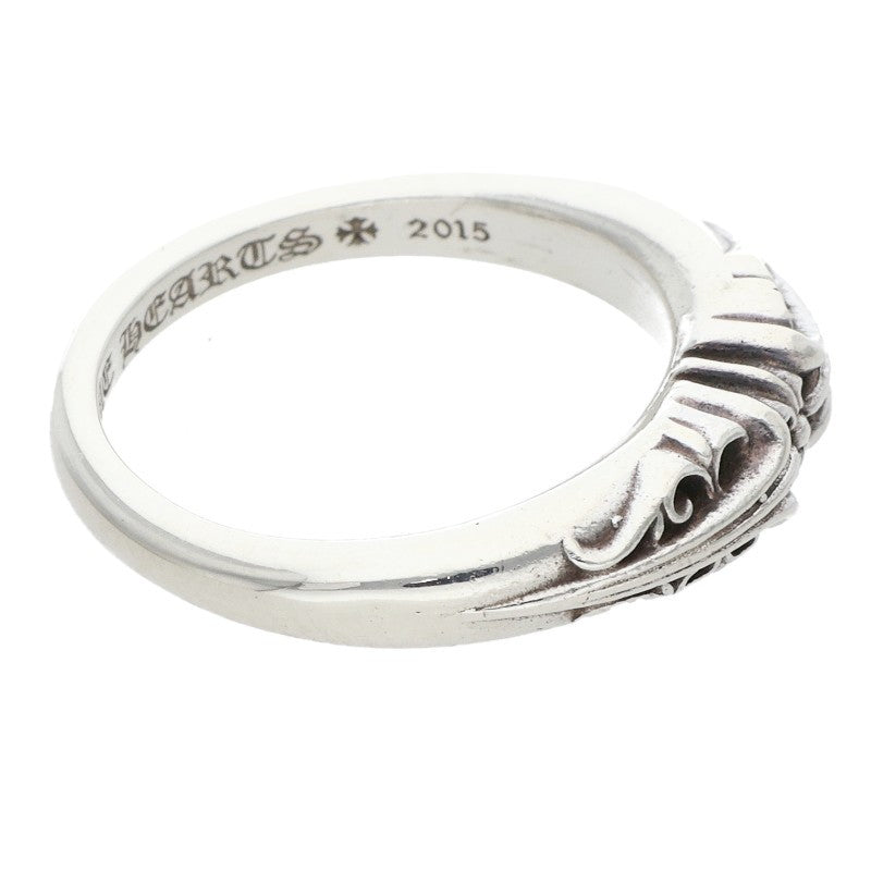 Chrome Hearts BABY CLSC K&T Silver Ring Size 12.5