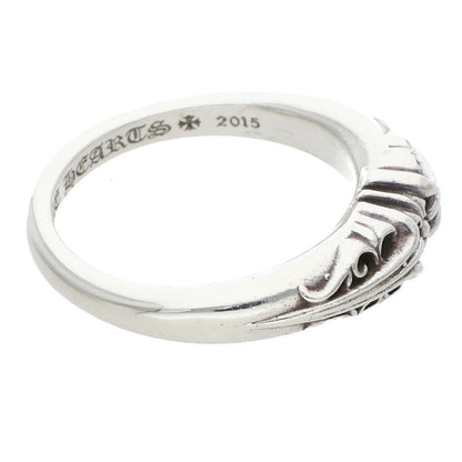 Chrome Hearts BABY CLSC K&T Silver Ring Size 12.5