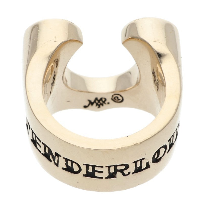 TENDERLOIN 8K Diamond Horseshoe Ring Size ONE SIZE