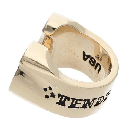 TENDERLOIN 8K Diamond Horseshoe Ring Size ONE SIZE