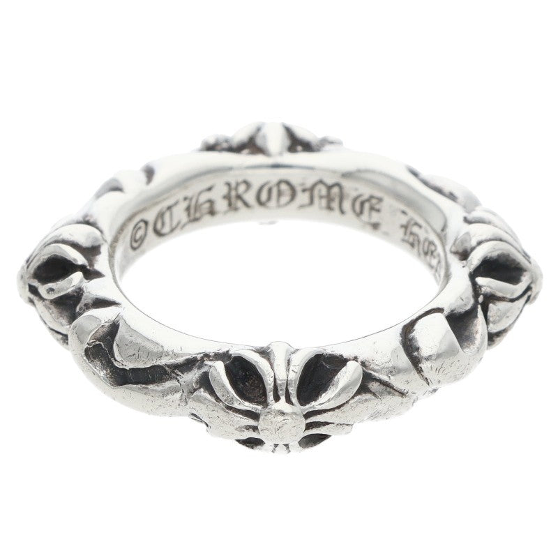 Chrome Hearts SBT BAND SBT Silver Ring Size US 3.5