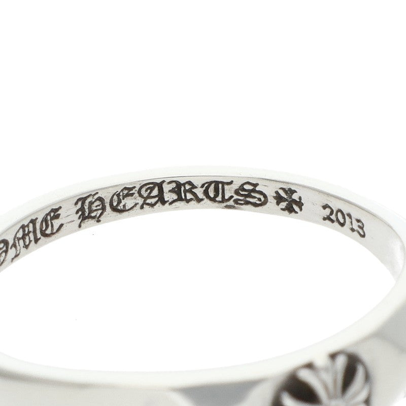 Chrome Hearts BUBBLGM PYRAMID PLS Silver Ring Size US 6