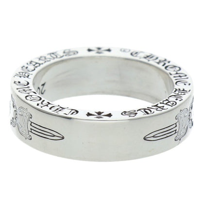 Chrome Hearts 6mm Spacer Dagger Silver Ring Size US 6