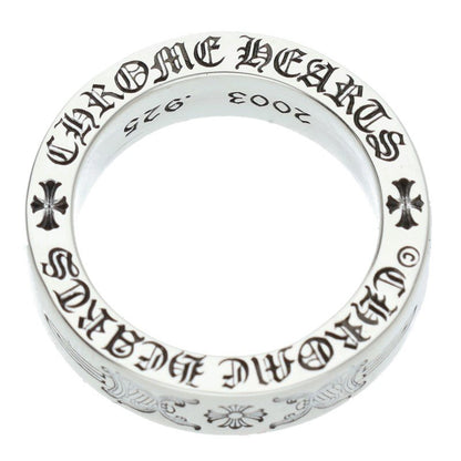 Chrome Hearts 6mm Spacer Dagger Silver Ring Size US 6