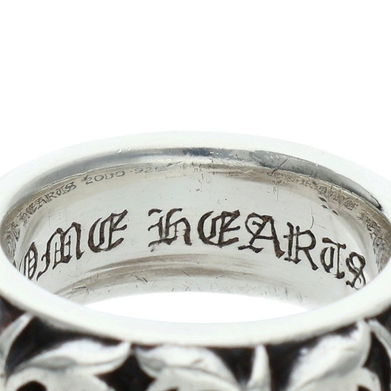 Chrome Hearts ETRNITY VINE BAND Silver Ring Size US 5