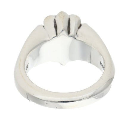 Chrome Hearts CUTOUT CH PLS SML Silver Ring Size US 7.5