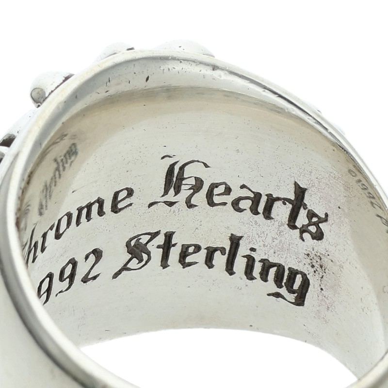 Chrome Hearts Keeper Silver Ring Size ONE SIZE