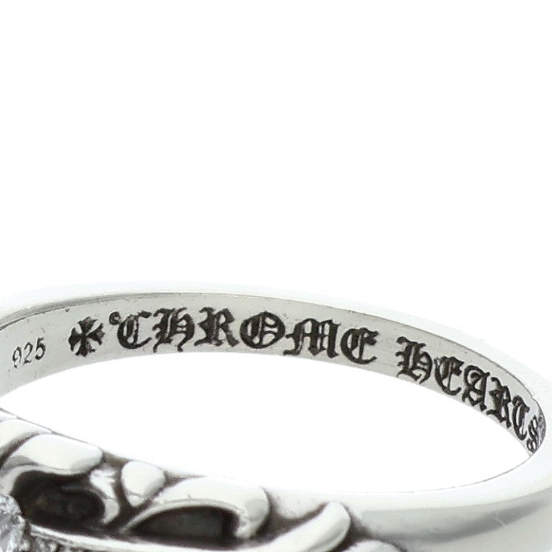 Chrome Hearts BABY CLSC P D Floral Diamond Ring Size 18.5