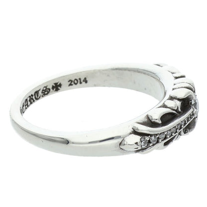 Chrome Hearts BABY CLSC P D Floral Diamond Ring Size 18.5