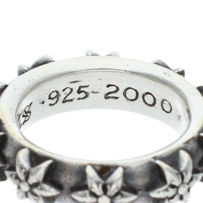 Chrome Hearts STAR BAND Silver Ring Size ONE SIZE