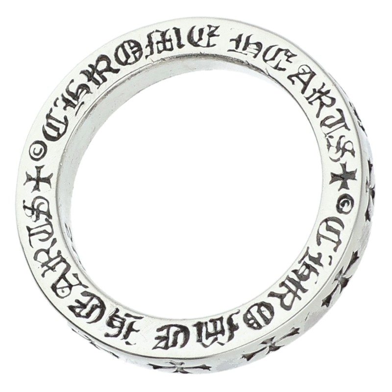 Chrome Hearts LA Limited 3mm Spacer Silver Ring Size 10.5
