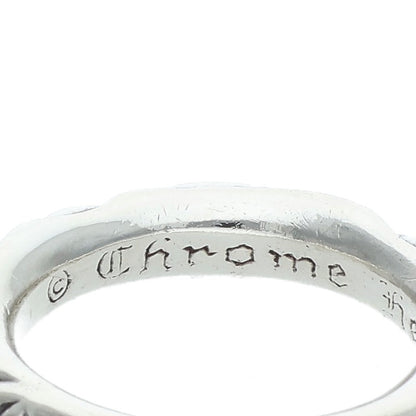 Chrome Hearts SCRL BAND Silver Ring Size ONE SIZE