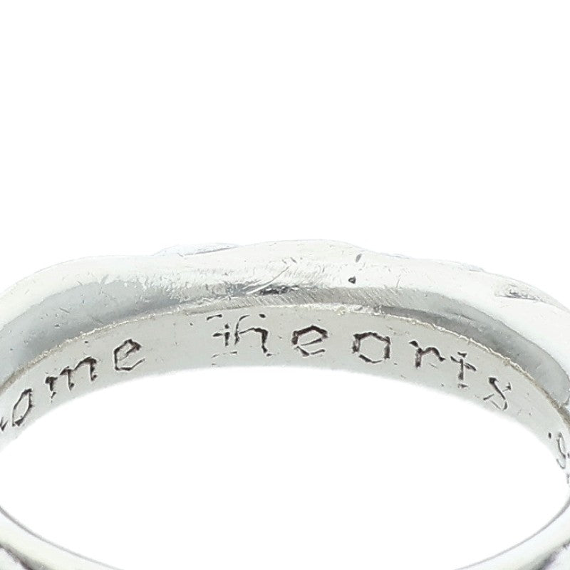 Chrome Hearts SCRL BAND Silver Ring Size ONE SIZE