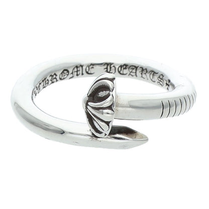 Chrome Hearts NAIL CRSBALL Silver Ring Size US 7.5