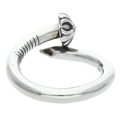 Chrome Hearts NAIL CRSBALL Silver Ring Size US 7.5