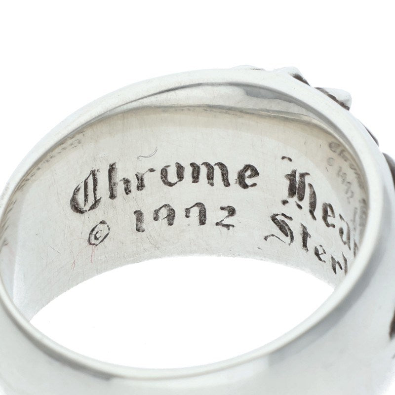 Chrome Hearts Floral Cross 1 Diamond Ring Size ONE SIZE