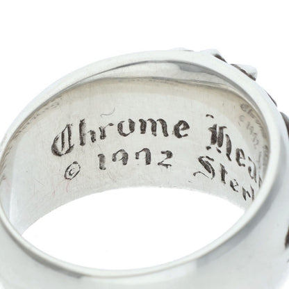 Chrome Hearts Floral Cross 1 Diamond Ring Size ONE SIZE