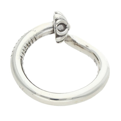 Chrome Hearts NAIL CRSBALL Silver Ring Size ONE SIZE