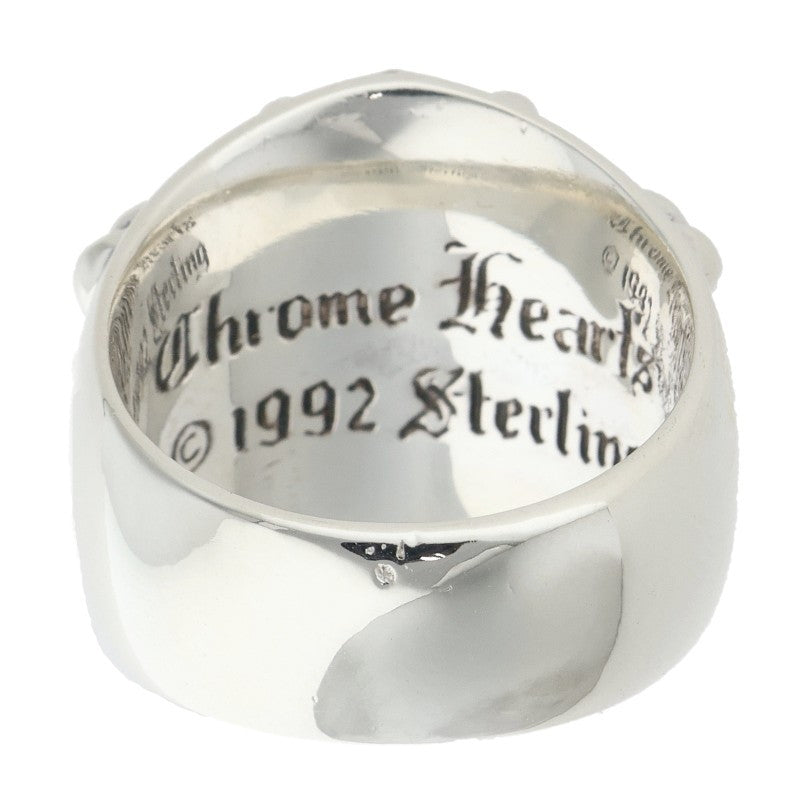 Chrome Hearts Keeper Sterling Silver Ring Size 21.5