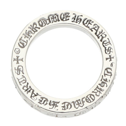 Chrome Hearts 3mm Spacer FUCKYOU Silver Ring Size 4.5