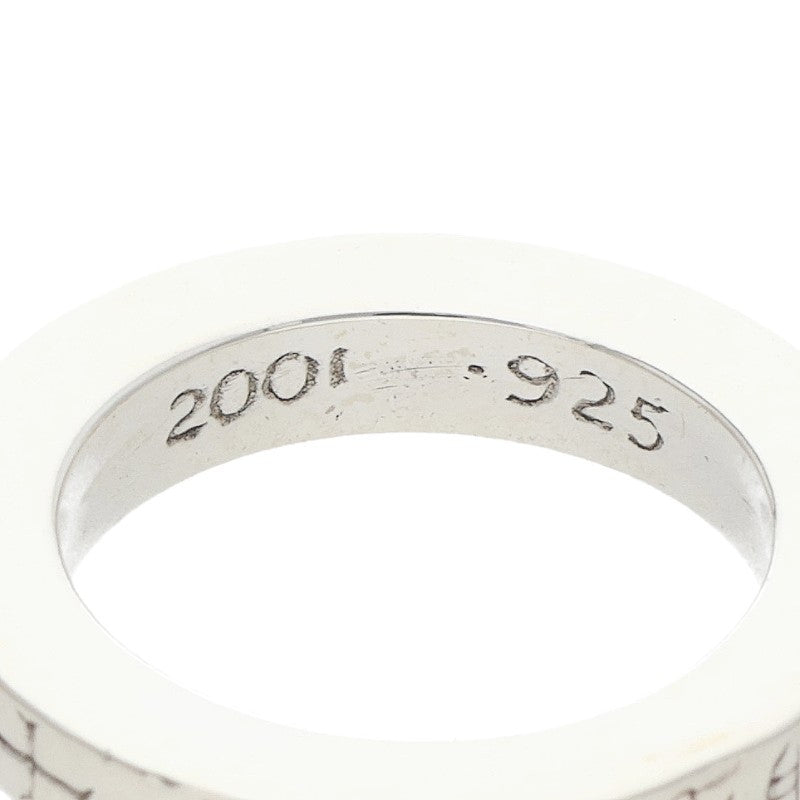 Chrome Hearts 3mm Spacer FUCKYOU Silver Ring Size 4.5
