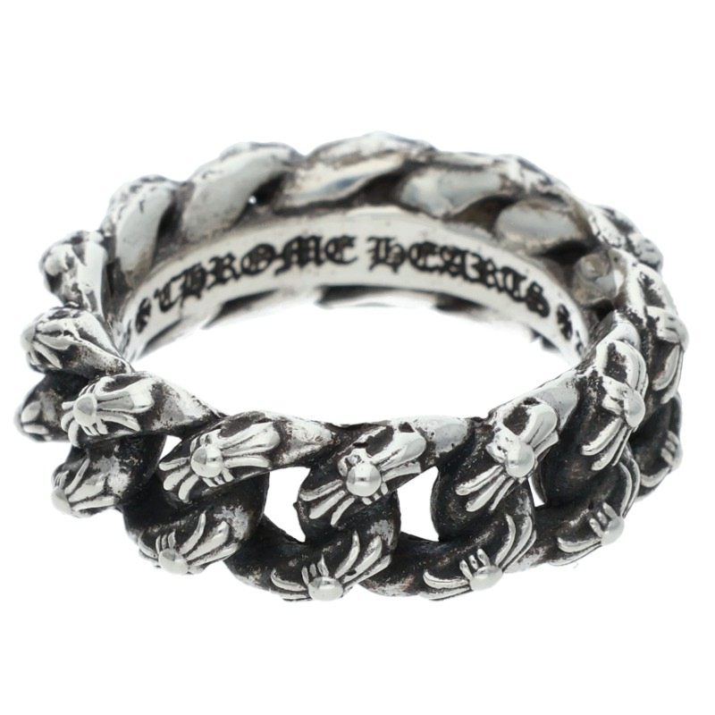 Chrome Hearts XTRA FANCY SML 925 Silver Ring Size 8.5