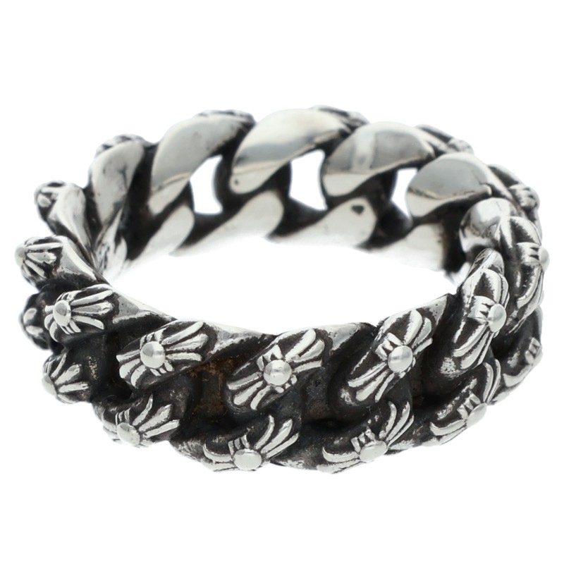 Chrome Hearts XTRA FANCY SML 925 Silver Ring Size 8.5