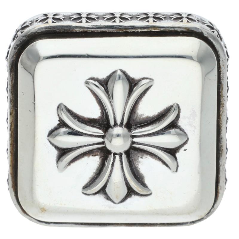 Chrome Hearts SQ COCK TAIL Silver Ring Size ONE SIZE