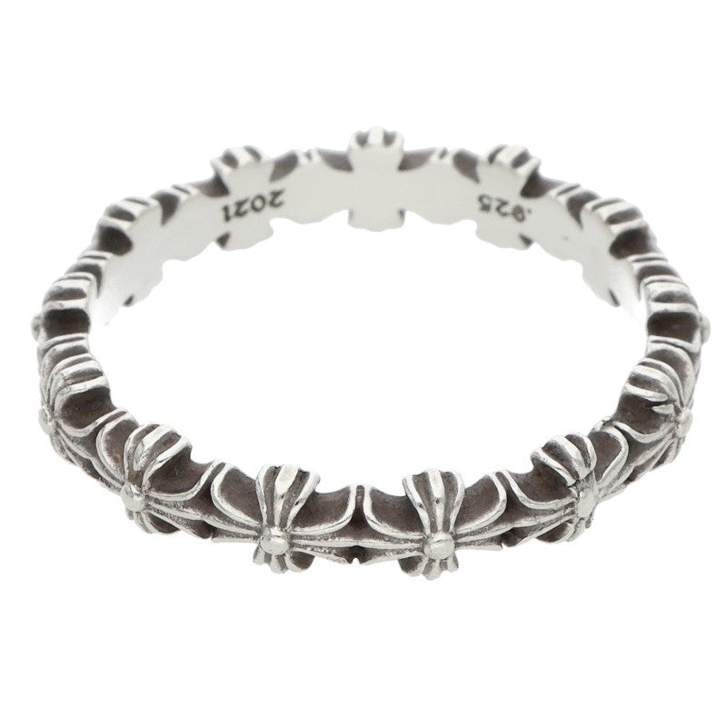Chrome Hearts TINY E CH PLS BAND Silver Ring Size ONE SIZE